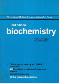 Image of Biochemistry ( THE NATIONAL MEDICAL SERIES FOR INDEPENDENT STUDY )
